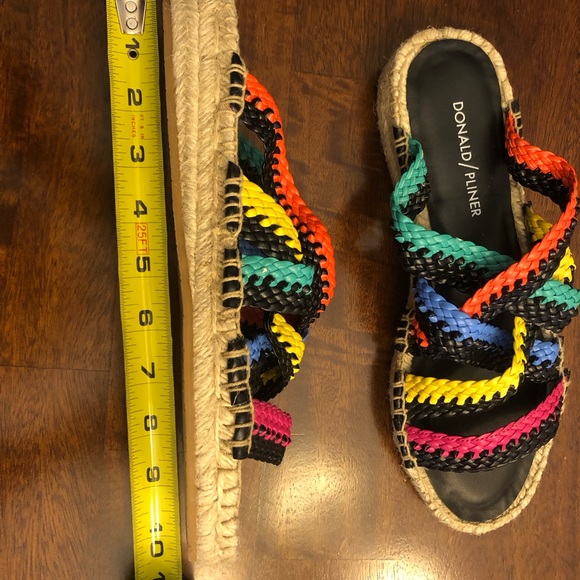 NWOT Donald Pliner Rhonda Woven Espadrille Sandal -Size 7 - Picture 7 of 9